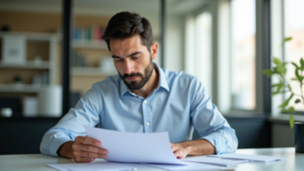 Profesional revisando documentos de planes de pensiones con gráficos de rentabilidad y cálculos de aportaciones